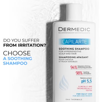 Dermedic Capilarte sampon cu efect calmant pentru piele sensibila si iritata - imagine 3